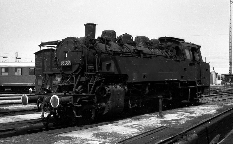 86 353, abgestellt; Bw München Hbf