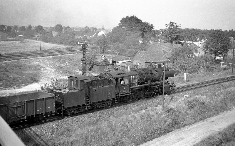 50 042 vor Gz; Bf Münster Mecklenbeck