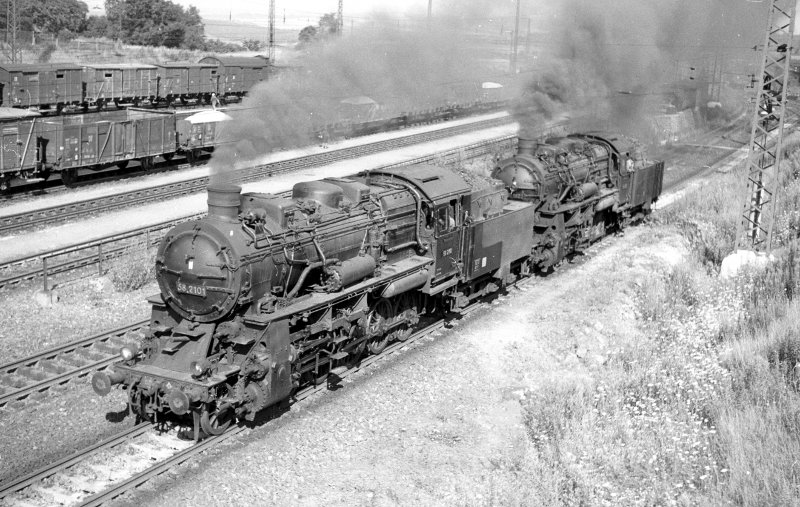 58 2101 und 58 1622; Rbf Chemnitz Hilbersdorf