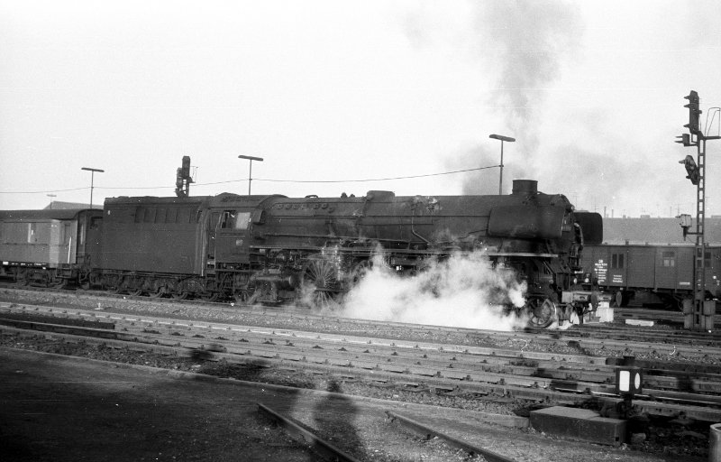 01 1066, bei Anfahrt; Bf Münster Hbf