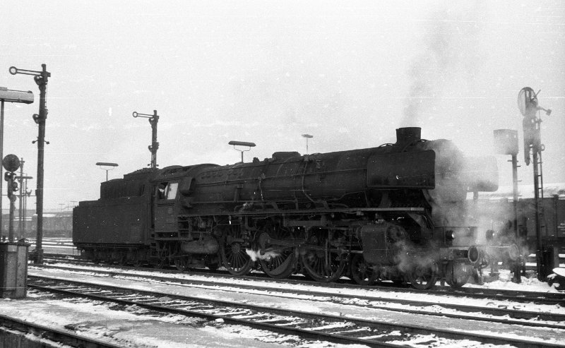 01 1096, rückt an D 66; Bf Münster Hbf