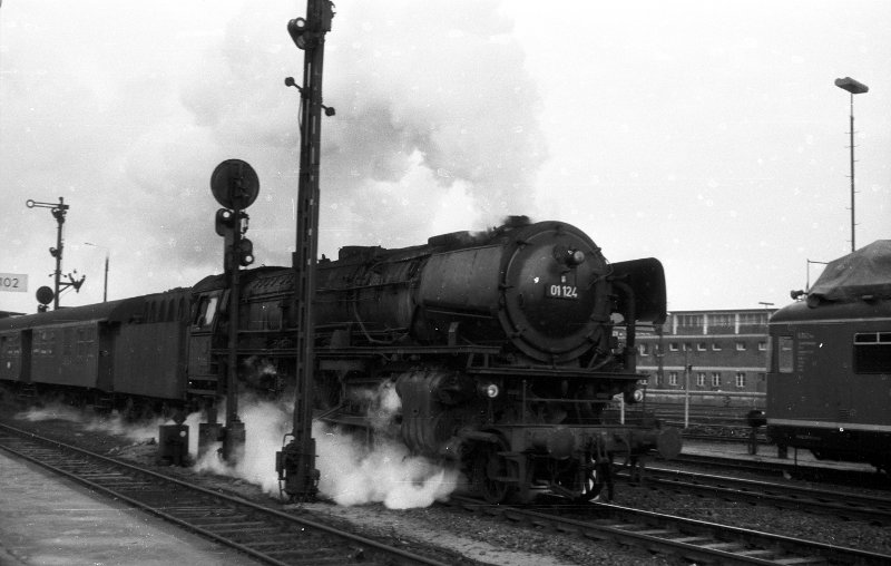 01 124, vor 2216; Bf Münster Hbf