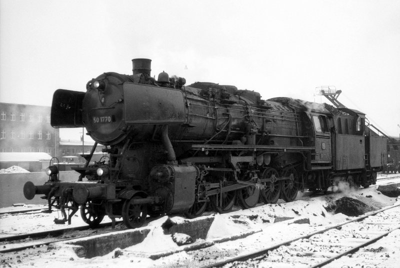 50 1770 im Schnee; Bw Münster