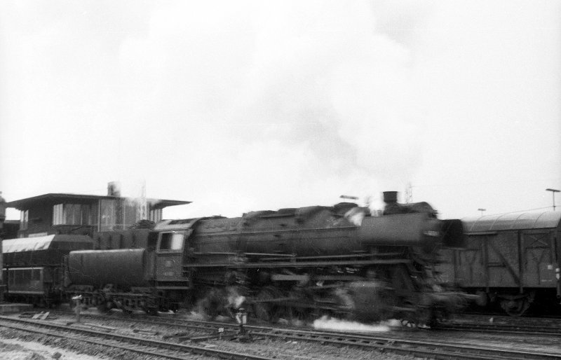 44 1267 vo Güterzug; Bf Münster Hbf