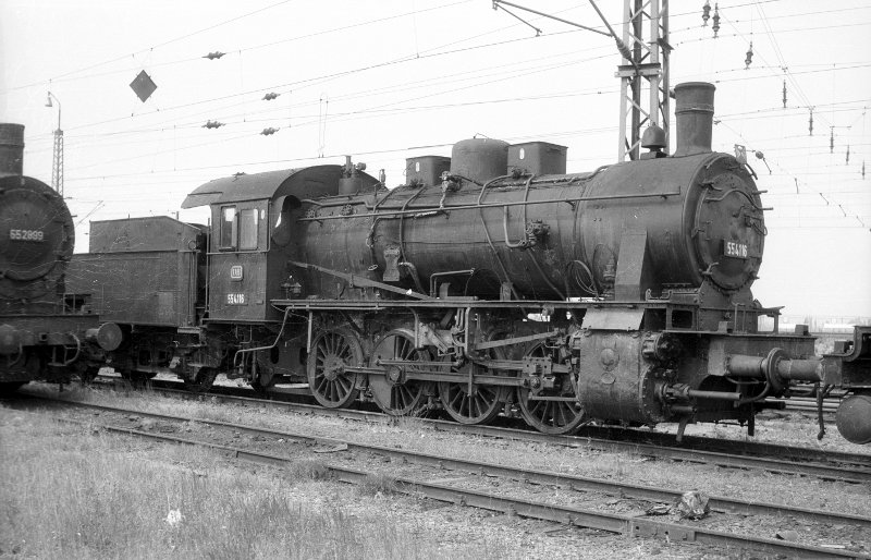 55 4116, abgestellt; Rbf Hohenbudberg