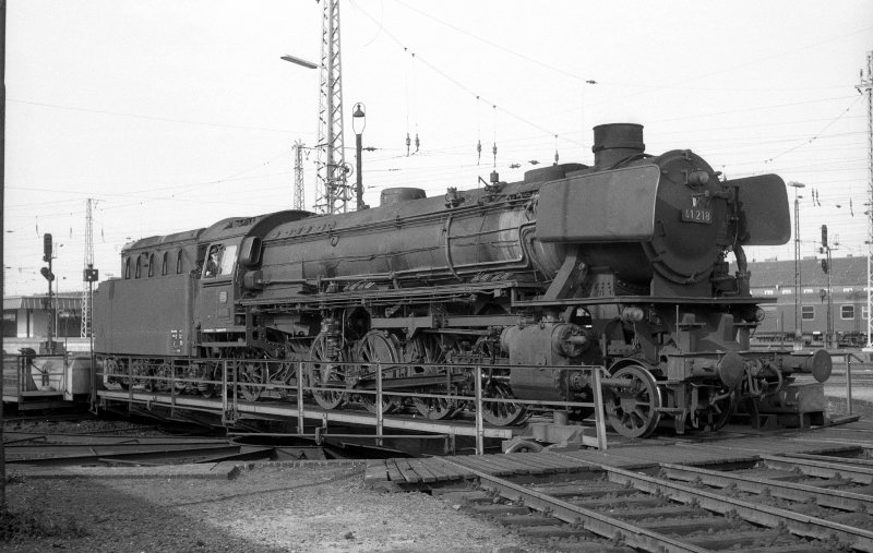 41 218; Bw Münster Drehscheibe