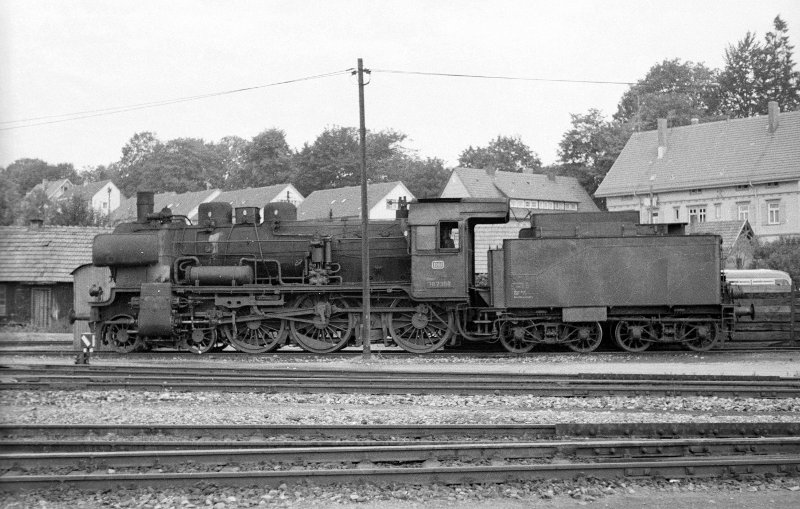 38 2308, frisch als Z-Lok; Bw Freudenstadt