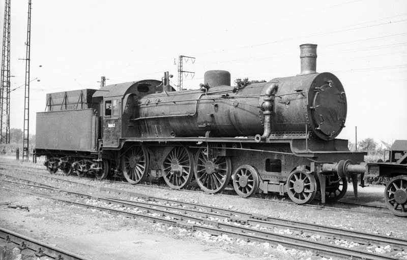 38 1349? als Heizlok; Bw Karlsruhe