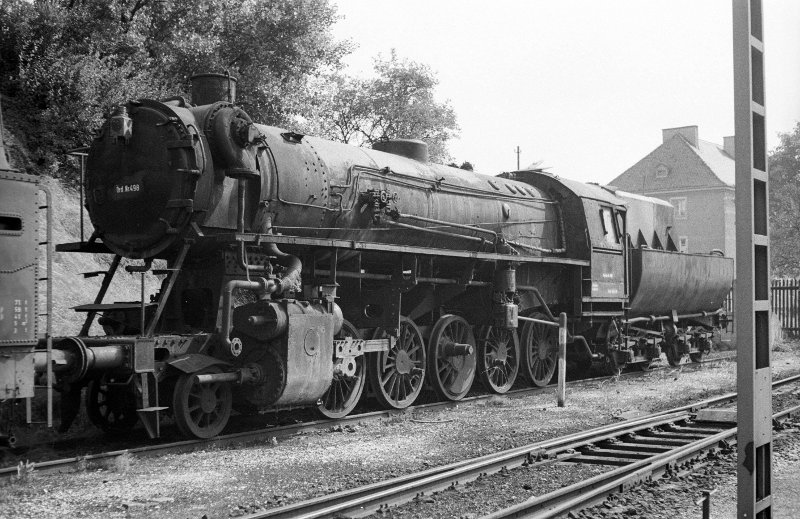 52 1919, als Heizlok Ordn.-Nr.498; Bw München Ost