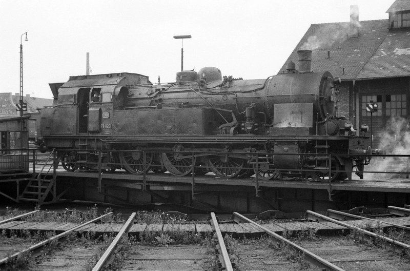 78 023; Bw Schweinfurt Drehscheibe