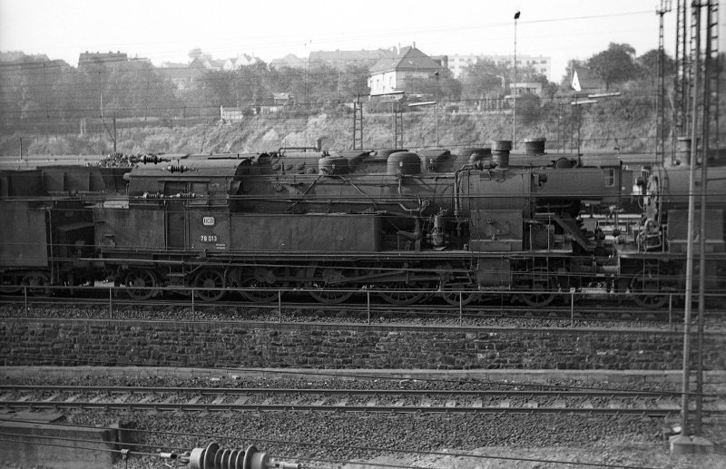 78 013; Bw Wuppertal Vohwinkel