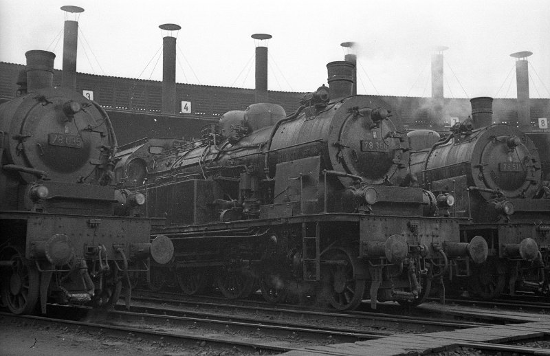 78 360, 78 035 und 78 511; Bw Hamburg Altona