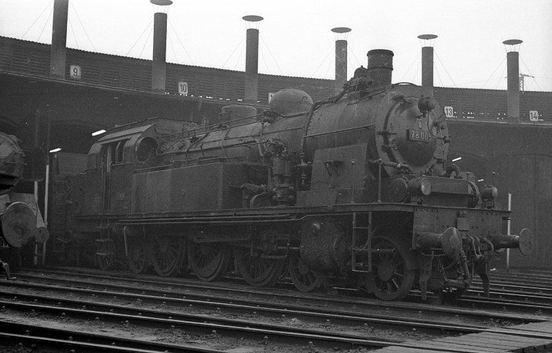 78 005; Bw Hamburg Altona