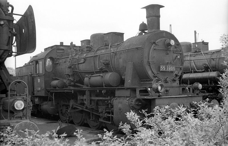 55 3805; Bw Duisburg Wedau