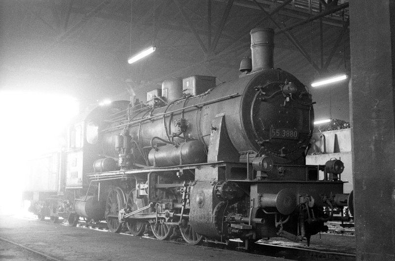 55 3880; Bw Hohenbudberg Lokschuppen