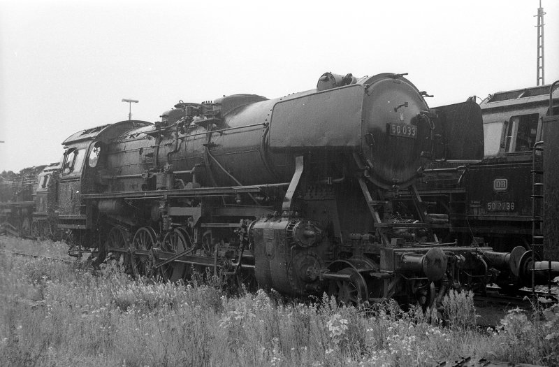 50 033, in Ausbesserung; AW Bremen