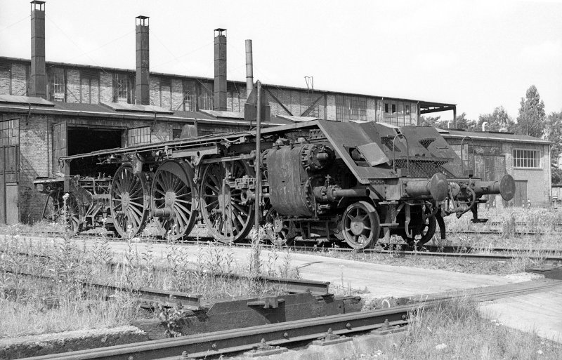 Rahmen und Laufwerk von 03 013; AW Braunschweig