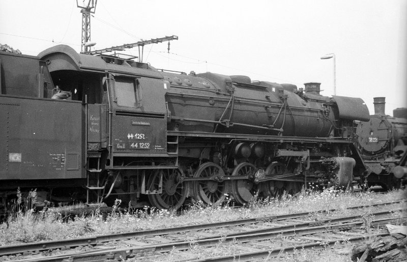 44 1252; Bw Chemnitz Hilbersdorf