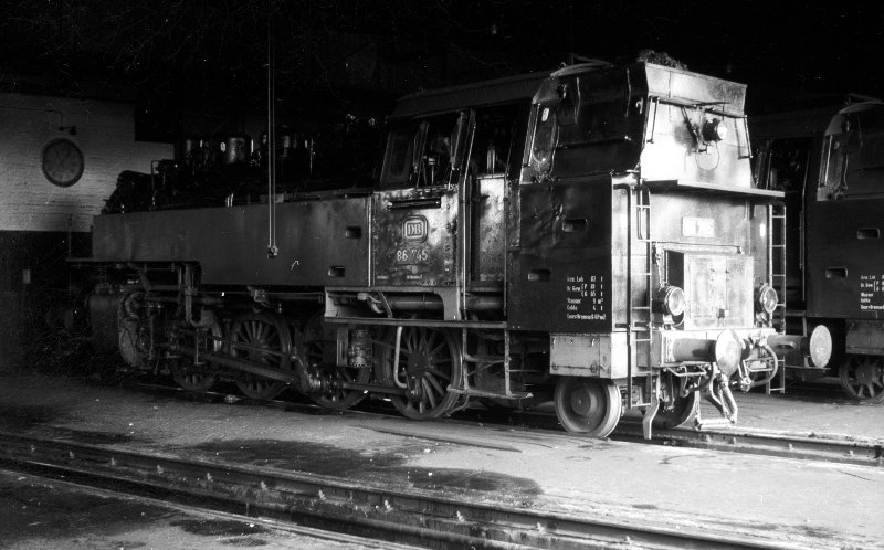 86 745; Bw Coburg Lokschuppen