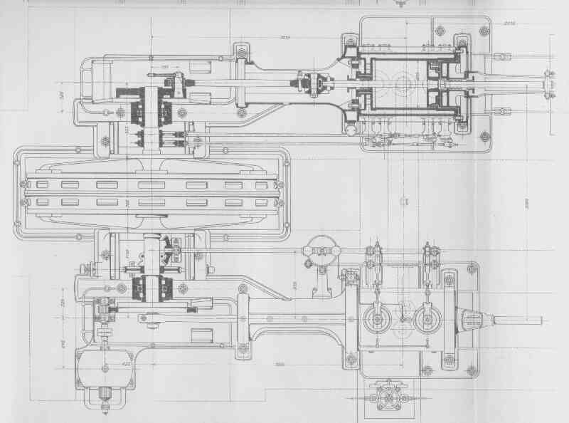 Expansionsdampfmaschine: Grundriß