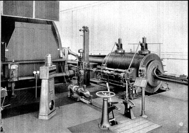 Dampffördermaschine