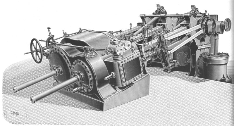 Schiffsdampfmaschine