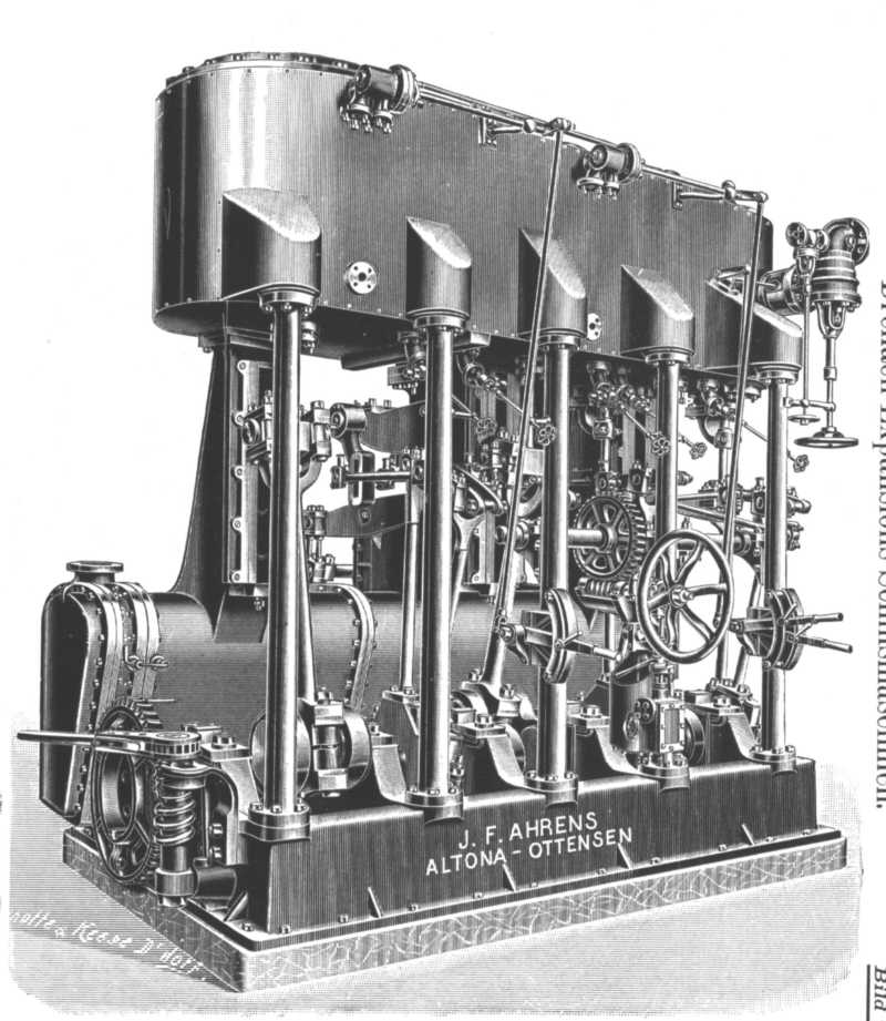 Schiffsdampfmaschine