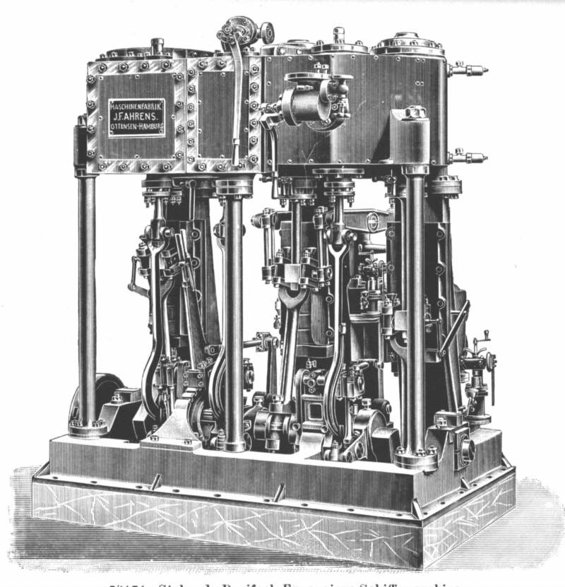 Schiffsdampfmaschine