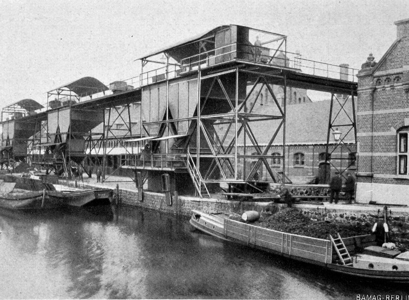 Gaswerk Amsterdam: Koksaufbereitung