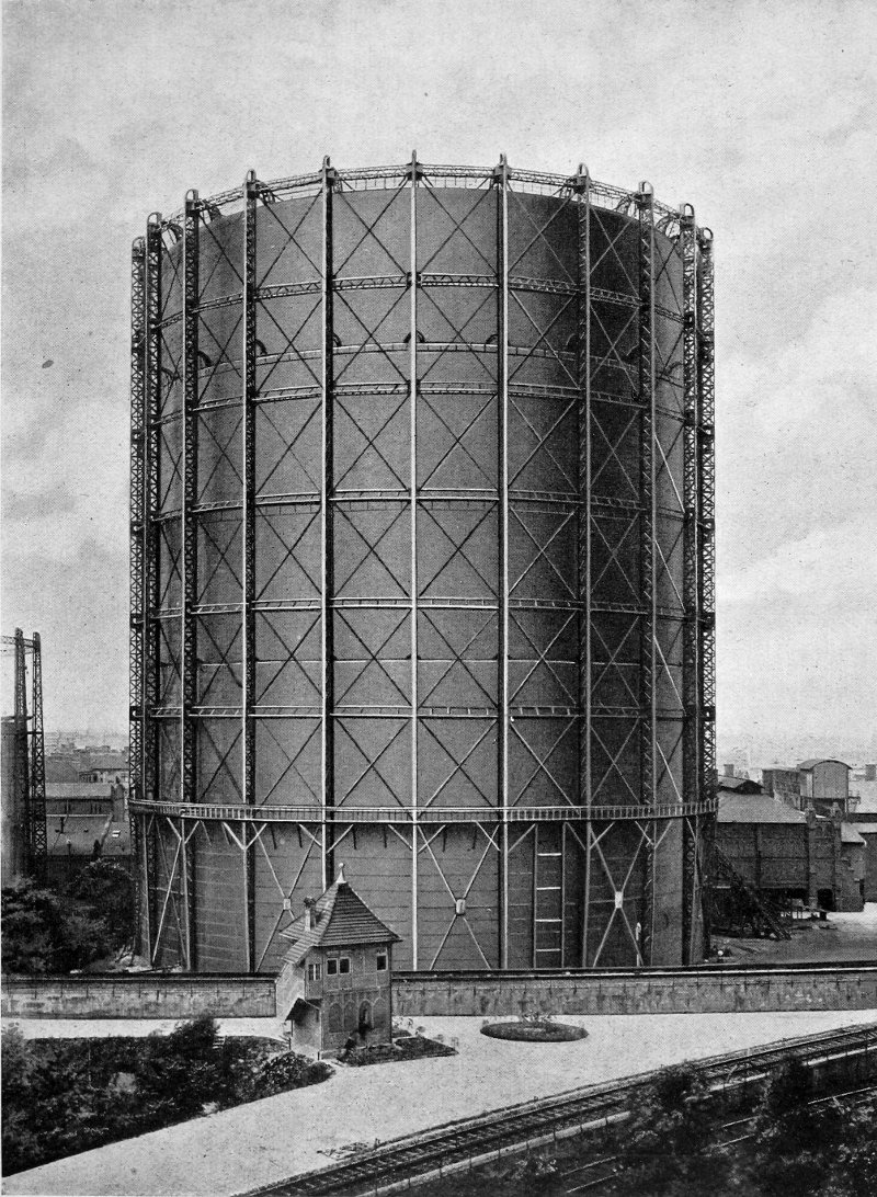 Gaswerk Berlin-Schöneberg: Gasbehälter