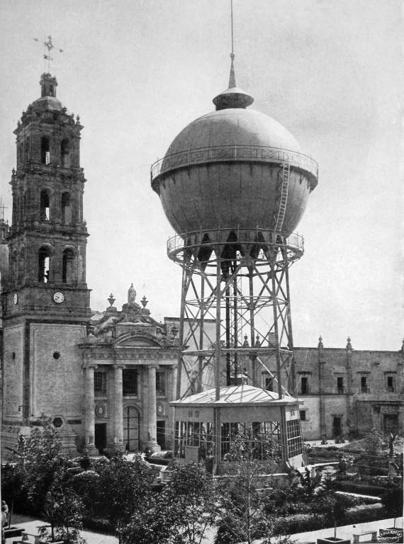 Wasserwerk Celaya (Mexiko): Wasserturm