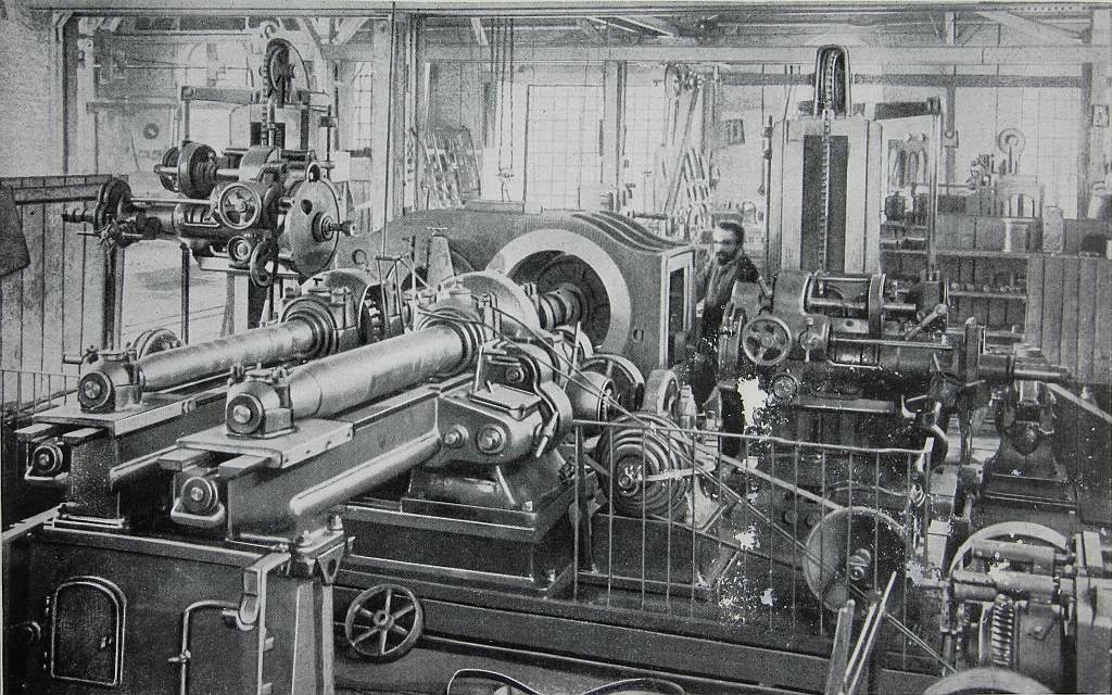 H. Lanz, Mannheim: Zylinderbohrmaschine