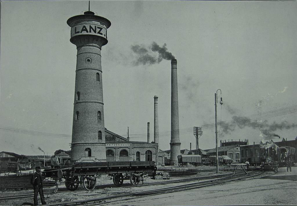 Lanz, Mannheim: Wasserturm