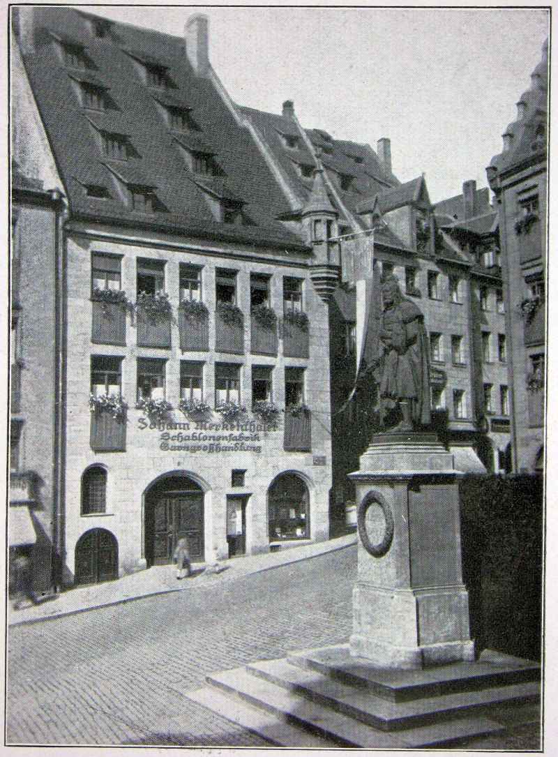 Johann Merkenthaler: Ansicht, mit Albrecht-Dürer-Denkmal