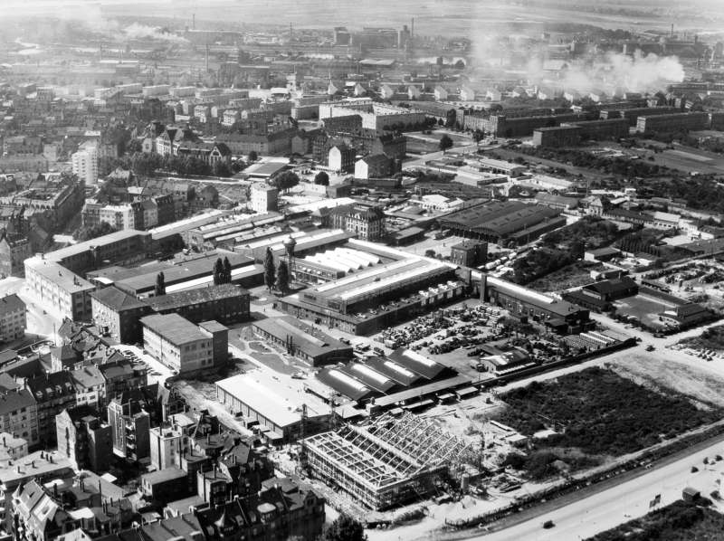 Motorenwerke Mannheim AG: Luftbild