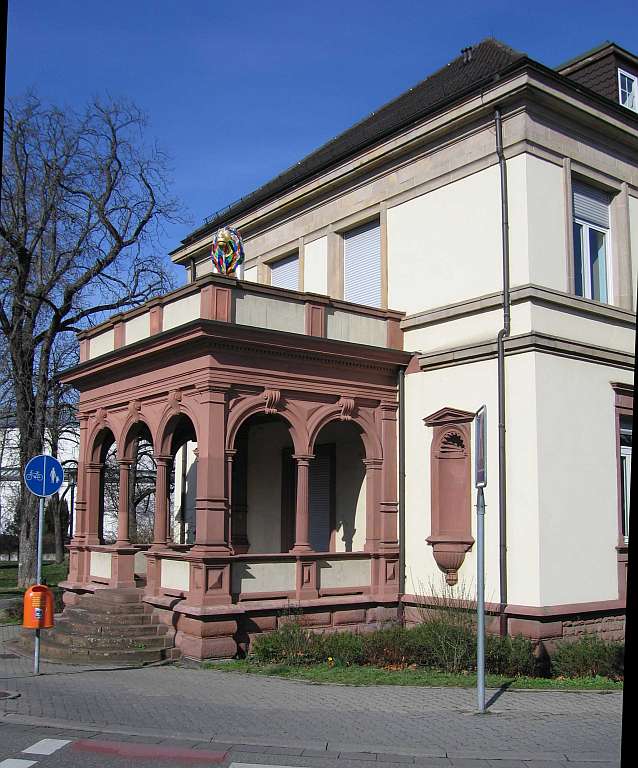 Zuckerfabrik Frankenthal: Loggia