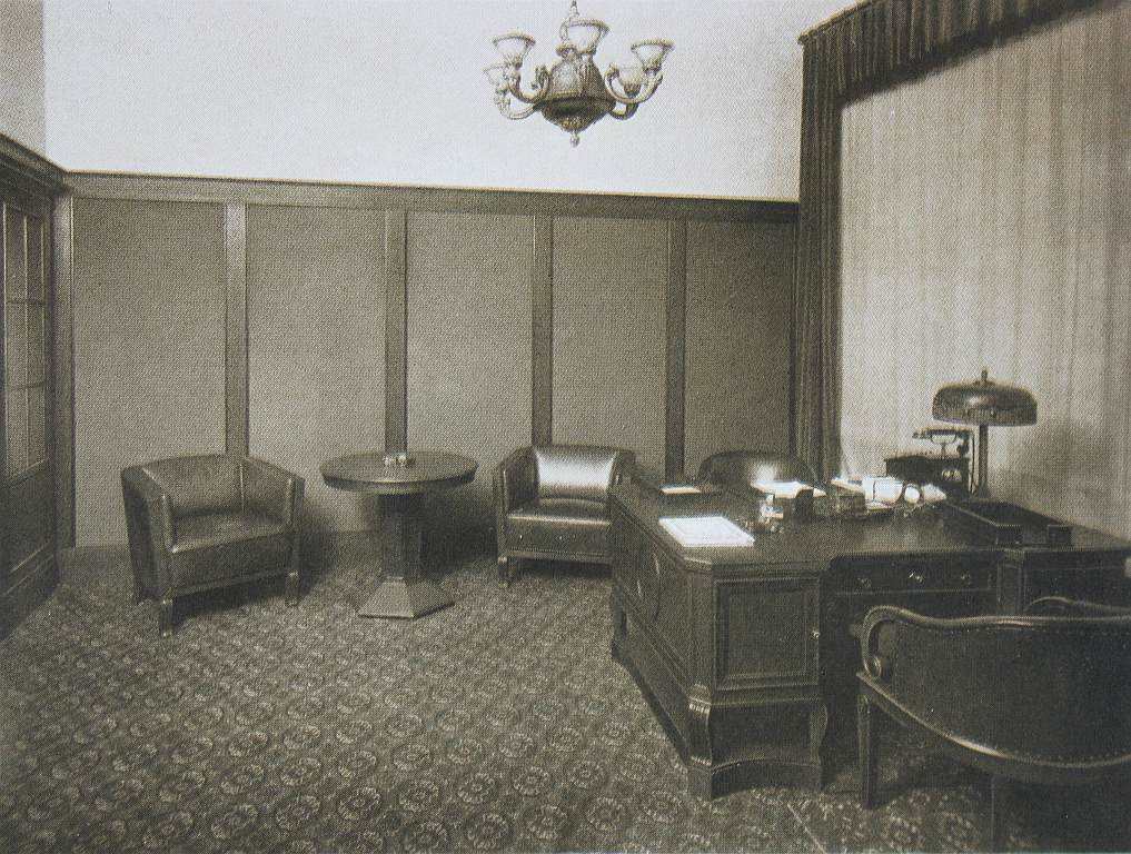 Linotype-Haus: Eines der Direktiorenzimmer