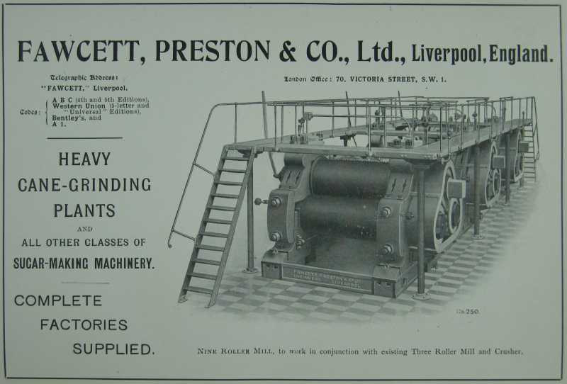 Fawcett, Preston & Co. Ltd., Phoenix Foundry: Anzeige