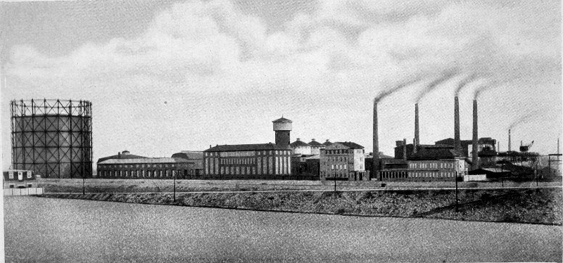 Gesamtansicht Gaswerk Schielestraße