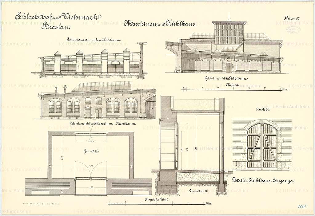 Maschinen- und Kühlhaus