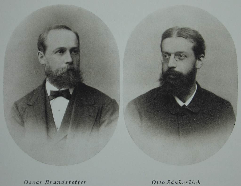 Oscar Brandstetter und Otto Säuberlich