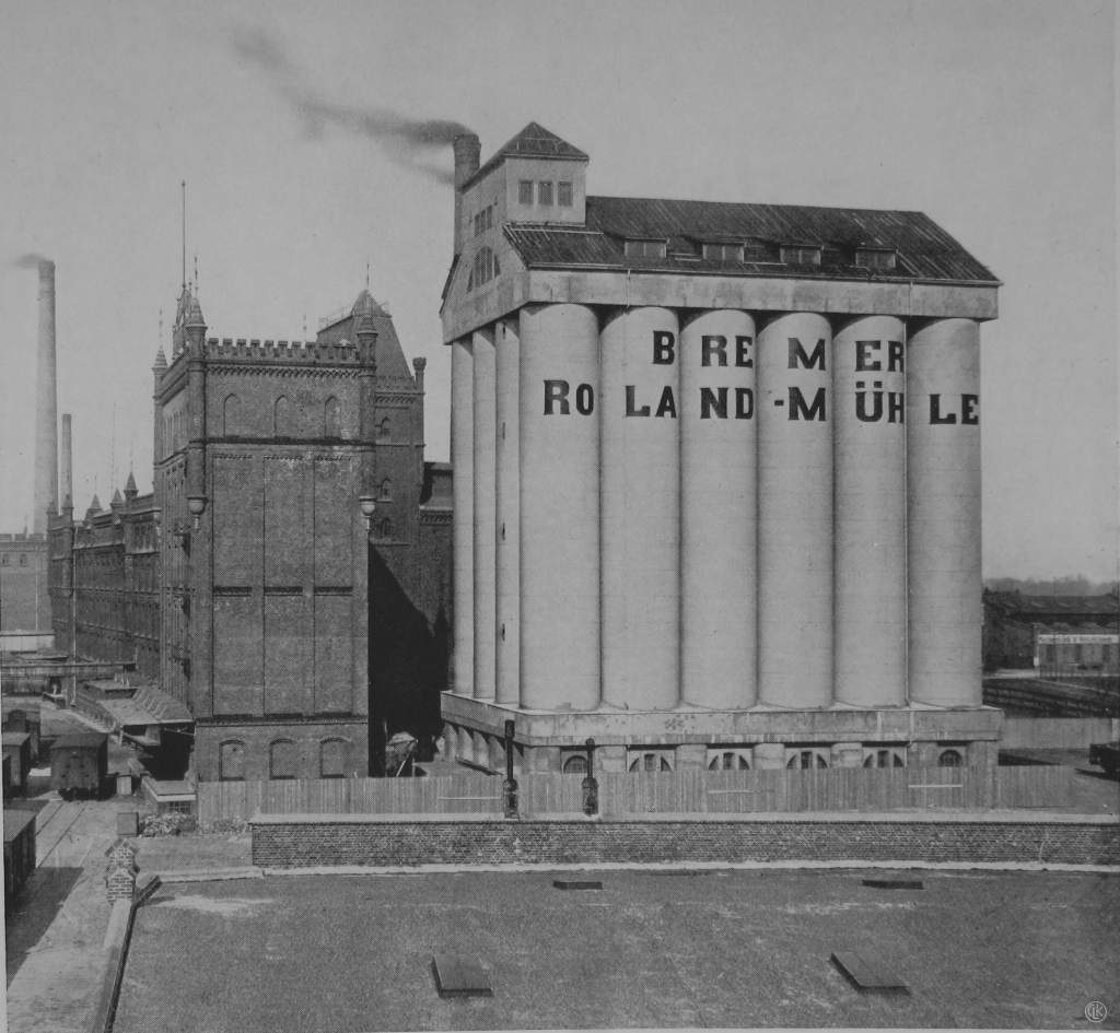 Bremer Roland-Mühle: Getreidesilo