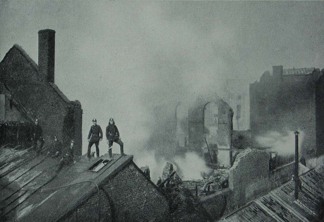 A. Siebel, Düsseldorf: Brand 1895