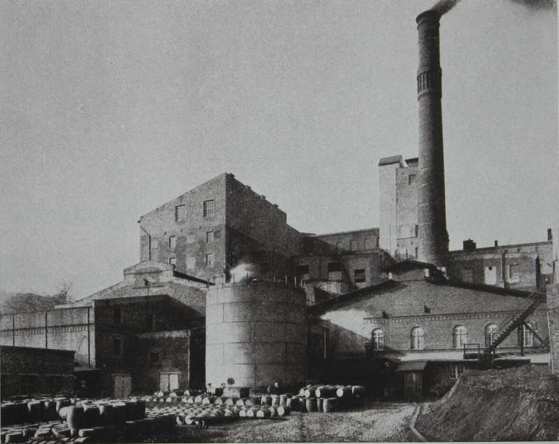 A. H. Zander, Mahl- und Ölmühle, Rüböl-Raffinerie: Unterhof