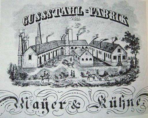 Werksansicht aus der Anfangszeit