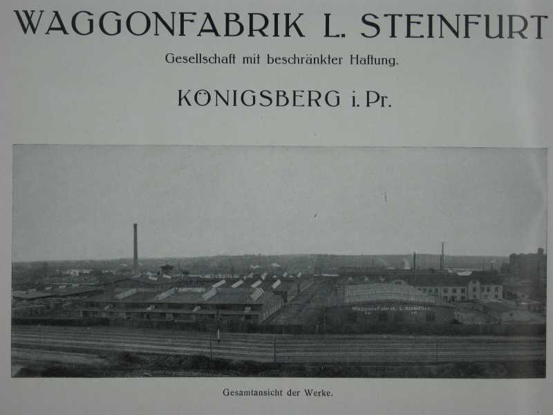Waggonfabrik L. Steinfurt Aktiengesellschaft: Gesamtansicht