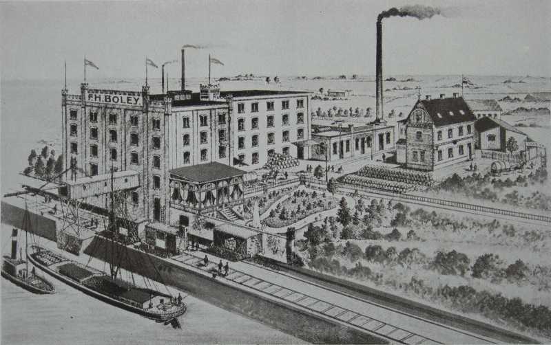 Alberdingk & Boley: Ölfabrik Boley, Uerdingen