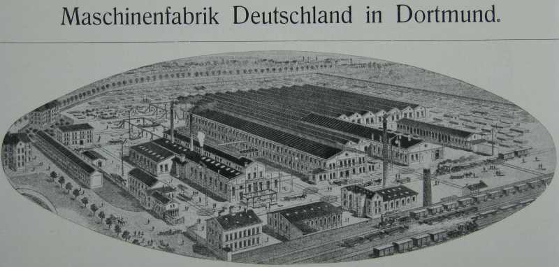 Maschinenfabrik Deutschland: Fabrikanlage