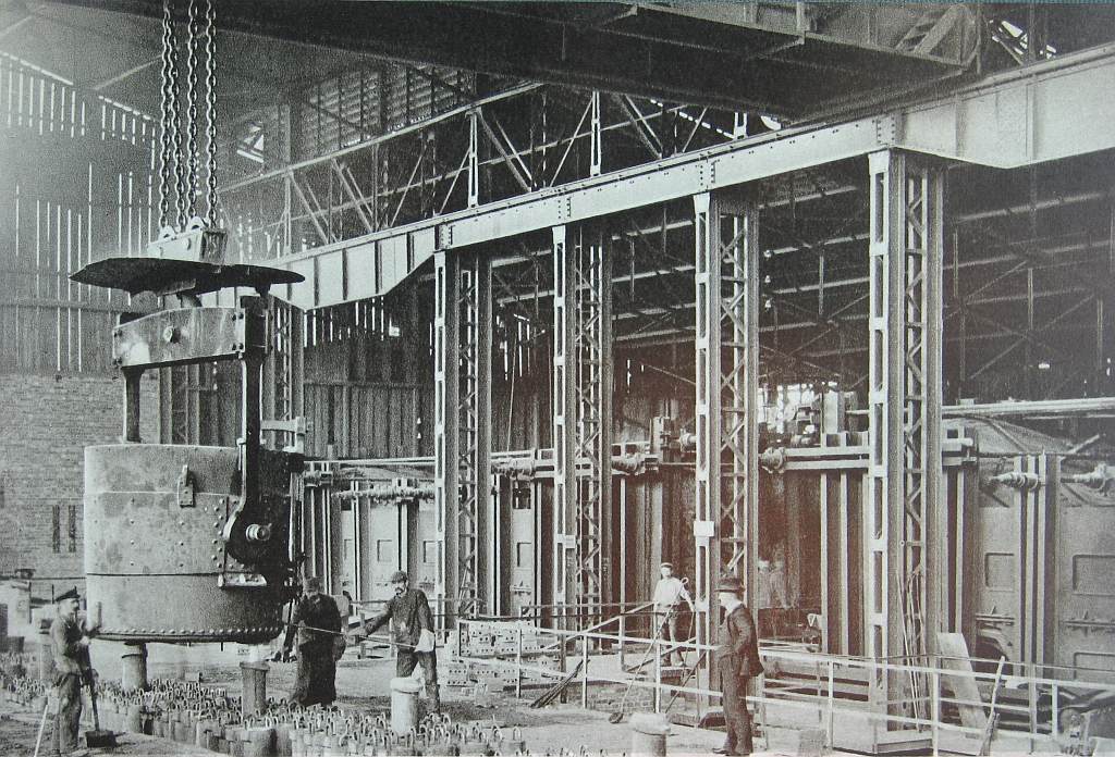 Siemens-Martin-Werk, Gießhalle (1902)