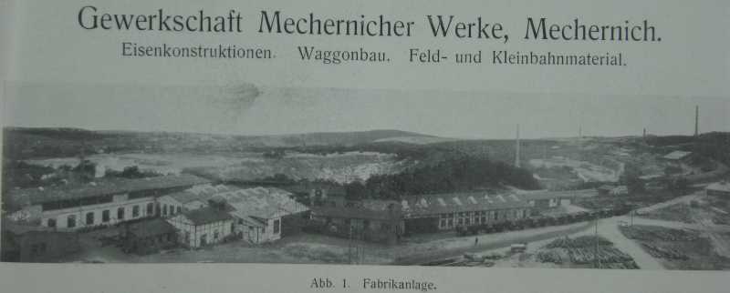 Gewerkschaft Mechernicher Werke: Fabrikanlage